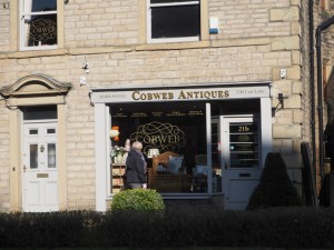 Cobweb Antiques is one of several antique shops, gift shops and galleries in Slaithwaite. 